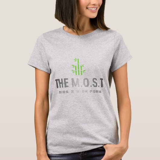 T-shirt (lichte stalen klassieker) (Voorkant)