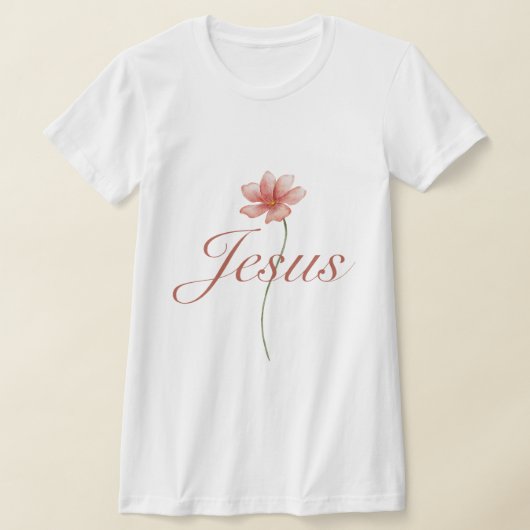 T-shirt Liefde Jezus Religieuze Tshirt, Geloof God (Laagn)