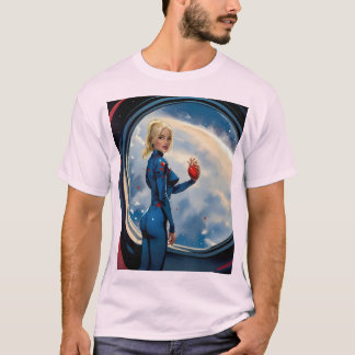 T-shirt "Liefde, naar de maan en terug"