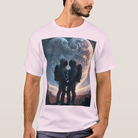 T-shirt liefde print (Voorkant)