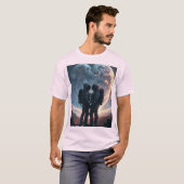 T-shirt liefde print (Voorkant volledig)