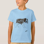 T-shirt : Liefdevolle Hond (Voorkant)