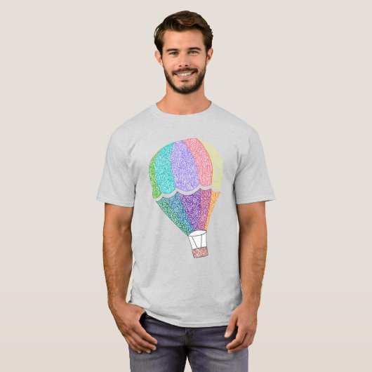 T-Shirt (light)-luchtballon (Voorkant volledig)