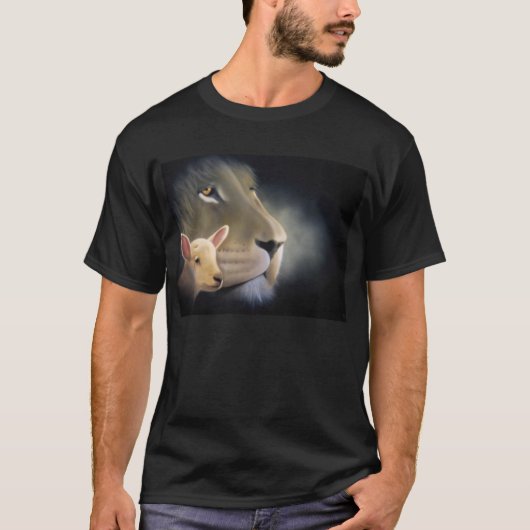 T-shirt Lion and the Lamb (Voorkant)