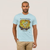 T-Shirt Lion: Macht (Voorkant volledig)