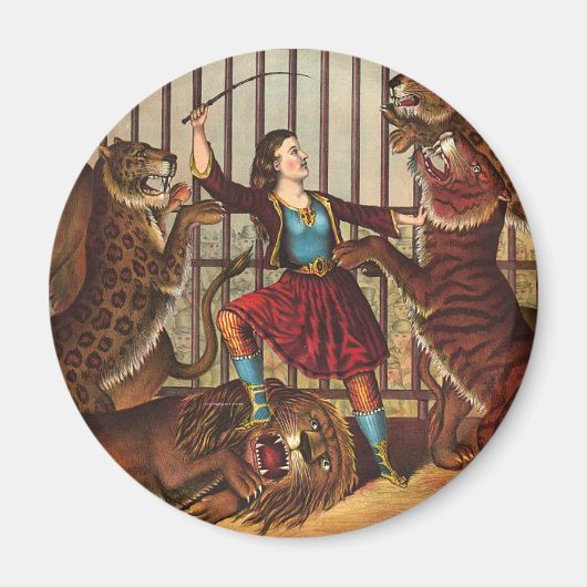 T-SHIRT Lion Queen Magneet (Voorkant)