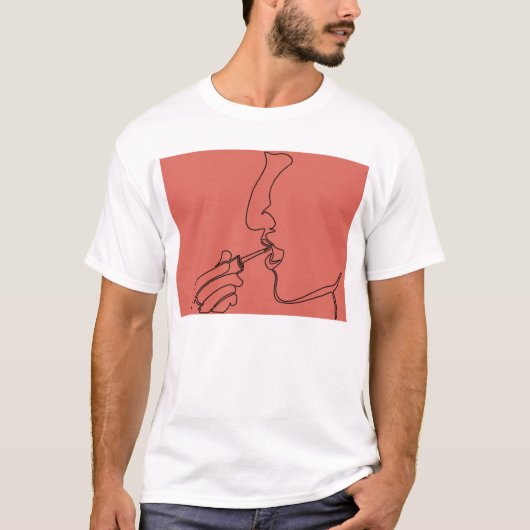T-shirt "Lip" (Voorkant)