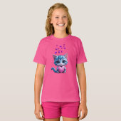 T-Shirt Little cat  (Voorkant volledig)