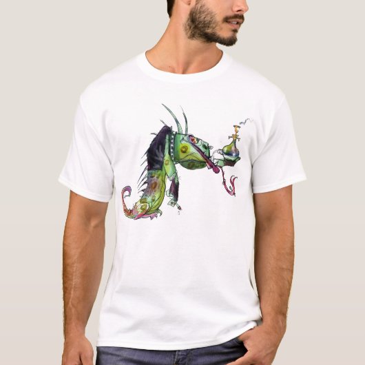 T-SHIRT-LIZARD T-SHIRT (Voorkant)