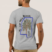 T-Shirt, logo's op voor/achter T-shirt (Achterkant)