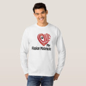 T-Shirt Long-sleeve Mannen: Love My Alaskan Malamu (Voorkant volledig)