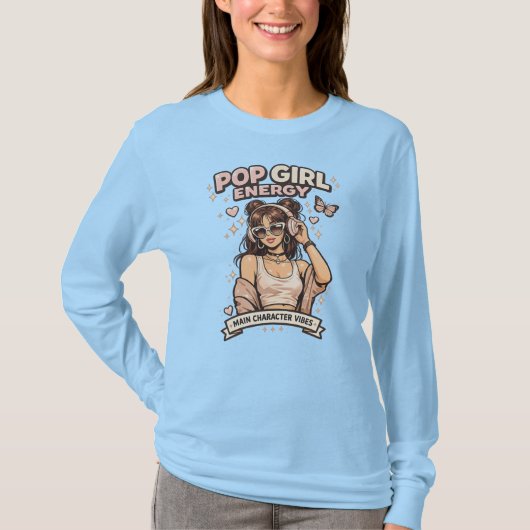 T-Shirt Long Sleeves (Voorkant)