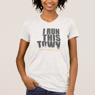 T-Shirt lopen - "Ik run deze stad-New York City"