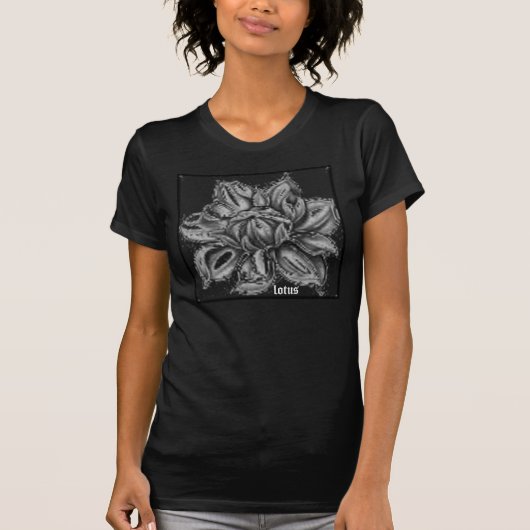 t-shirt lotusbloem (Voorkant)