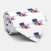T-SHIRT Louisiana Patriot Stropdas (Opgerold)