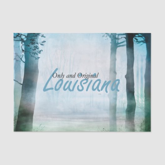 T-SHIRT Louisiana Tissuepapier (Voorkant)