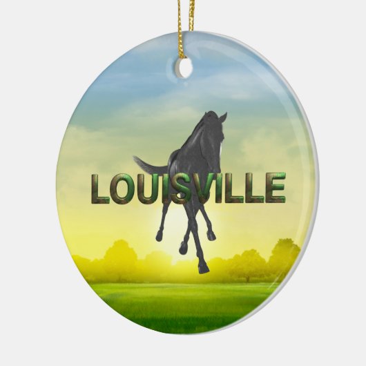T-SHIRT Louisville Keramisch Ornament (Links)