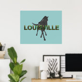 T-SHIRT Louisville Poster (Thuiskantoor)