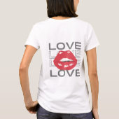 T-shirt "LOVE" (Achterkant)