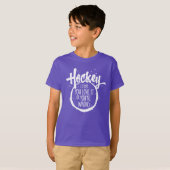 T-shirt 'Love Hockey' (Voorkant volledig)