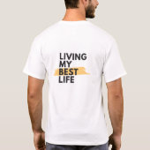 T-shirt love life logo (Achterkant)