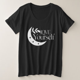 T-shirt 'Love Yourself Maan Spirituele Magie'