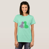 t-shirt "Lovely Dinos" (Voorkant volledig)