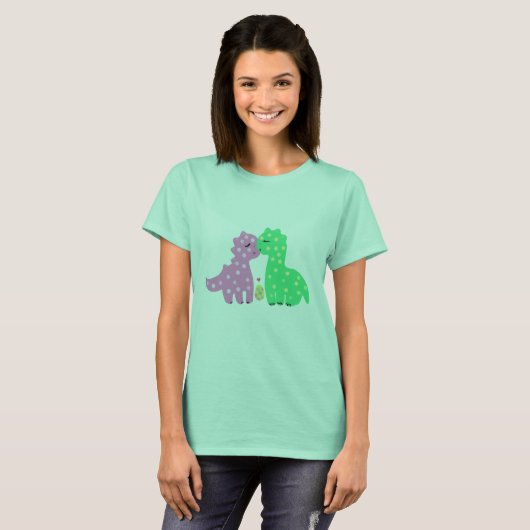 t-shirt "Lovely Dinos" (Voorkant volledig)