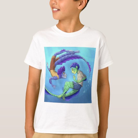 T-shirt luca  (Voorkant)