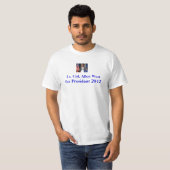T-shirt, luitenant-kolonel Allen West , voor Presi T-shirt (Voorkant volledig)