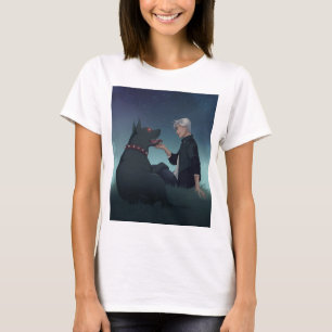 T-shirt M&S Simon en Peraches - Kunst van Mona Fin