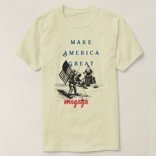 T-Shirt maakt Amerika geweldig (Design voorkant)