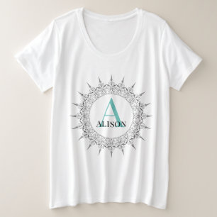 T-Shirt, maat voor dames plus maat Grote Maat T-shirt