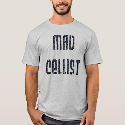 t-shirt "Mad Cellist" (Voorkant)