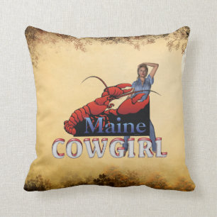 T-SHIRT Maine Cowgirl Kussen