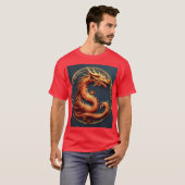 T-shirt"Majestic Dragon T-shirt (Voorkant volledig)