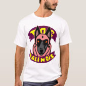 T-shirt malinois (Voorkant)