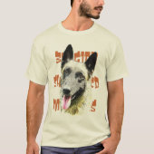 T-shirt malinois (Voorkant)