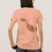 T-Shirt Malta Vlag + Landkaart (Achterkant)