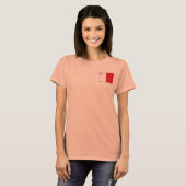 T-Shirt Malta Vlag + Landkaart (Voorkant volledig)