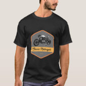T-shirt man Classic Motorcycle (Voorkant)