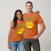 T-shirt man Jack-o'-Lantern Happy Halloween (Unisex)