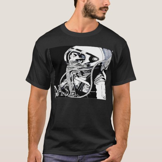 T-shirt Man ruimte (Voorkant)