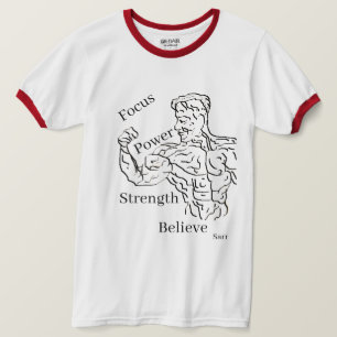 T-shirt : Man van macht