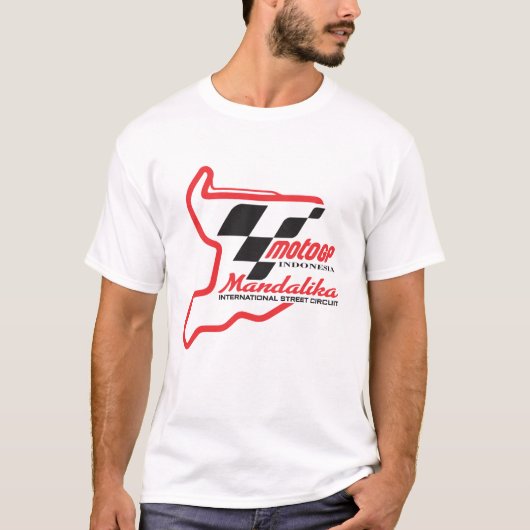T-shirt Mandalika Circuit Indonesië (Voorkant)