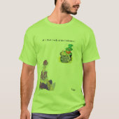 T-Shirt Mannen # 1 pa Luck van de Ier! (Voorkant)