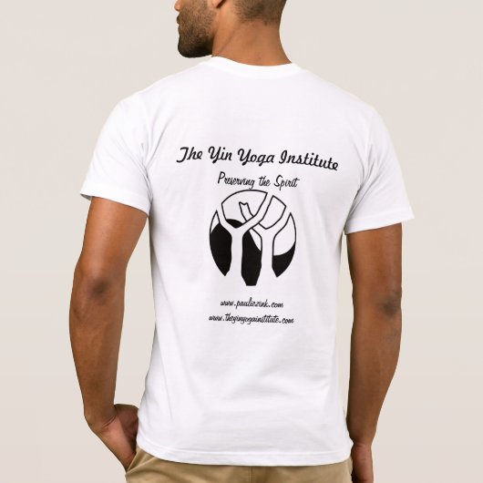 T-shirt mannen Bella Canvas (Achterkant)