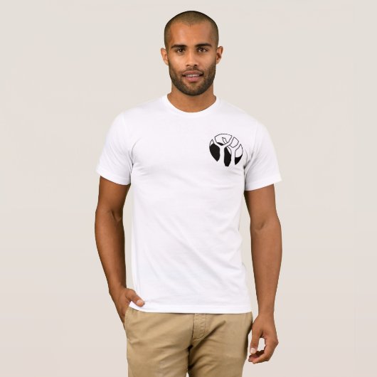 T-shirt mannen Bella Canvas (Voorkant volledig)