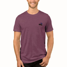 T-shirt MANNEN BELLA TRI BLEND COOL ECO STIJL