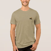 T-Shirt mannen coole eco stijl (Voorkant)